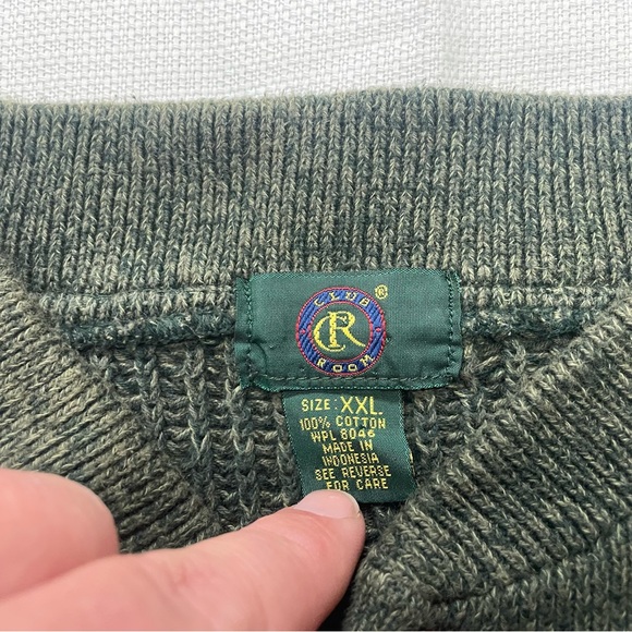 Club Room green men’s sweater size XXL - Picture 2 of 9